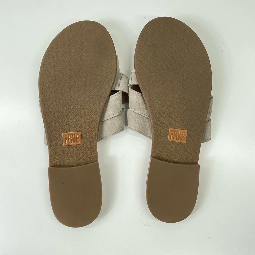 Frye Women's Carla Criss Cross Open Toe Sandal Size 7.5